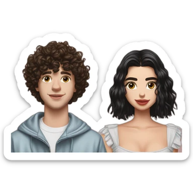jack harlow and dua lipa sticker