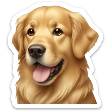 Golden retriever  sticker