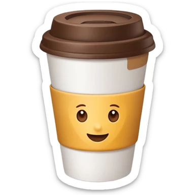 To-Go coffee Cup sticker