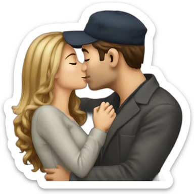 cia kissing mossad sticker