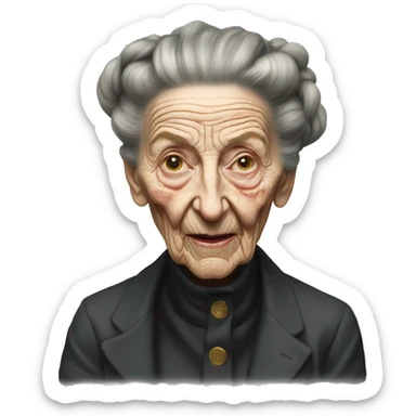 Louise Bourgeois punk sticker