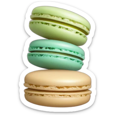 Macarons sticker