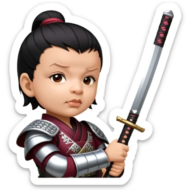 Resolute Samurai sticker