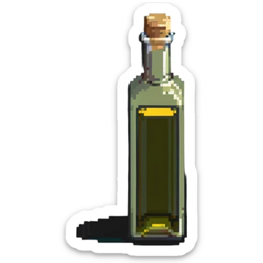 bottle of olive oil sticker