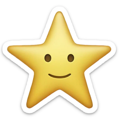 half a star sticker