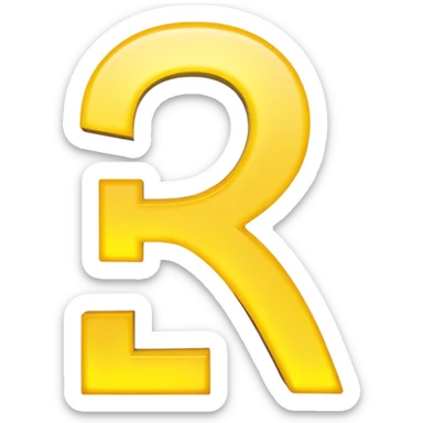 Prompt: Number "1"
Visual: Large number "1" in white.
Graphics: Yellow (#FFDF00) glow outline around the number.
Animation: Number fades in, pulse glow repeats.
Placement: Center chest zone.
Background: Transparent.
 sticker