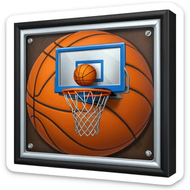 🪤 bunun içinde basketboll topu olsun sticker