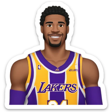 Austin Reaves lakers Oklahoma sticker