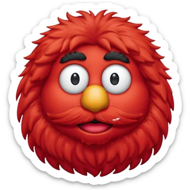 elmo hitler sticker