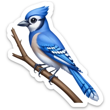 Blue jay sticker