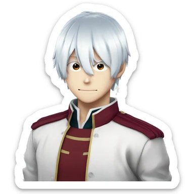 Shoto Todoroki my hero academia sticker