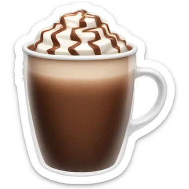 Hot chocolate  sticker
