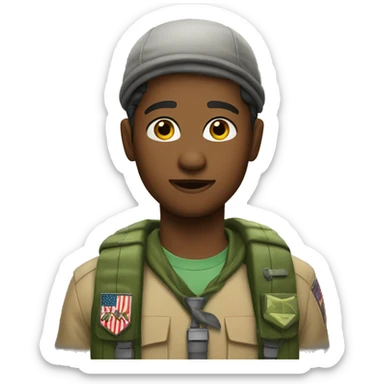 Scout from Team Fotress 2 sticker