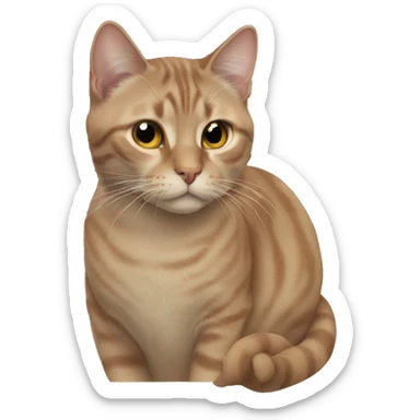 Cat virgo sticker