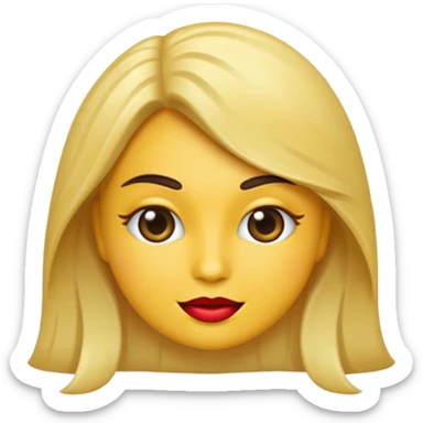 Diva emoji sticker
