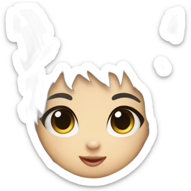 baby rabbit emo susy baka amongus rizz ohio sticker