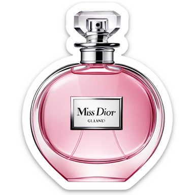 Miss Dior perfume sticker