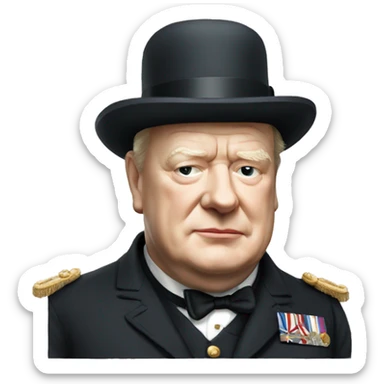 Churchill sticker