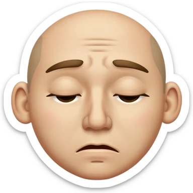 emoji smelling something bad and covering nose sticker