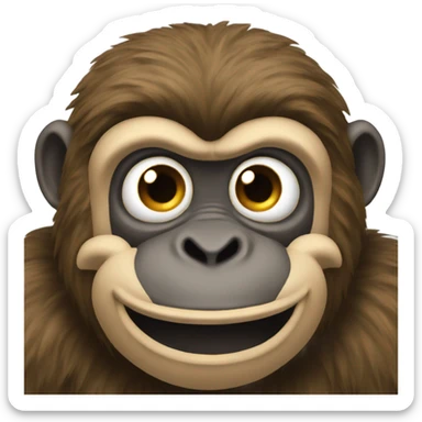 Really big Monkey sticker