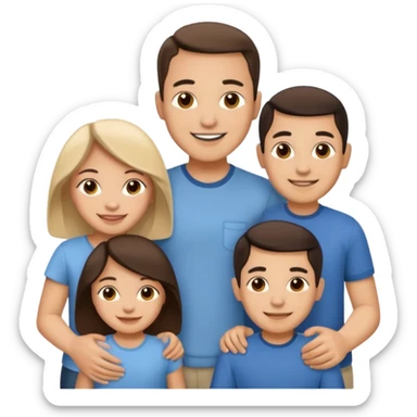 latino family sticker