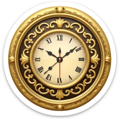 clock sticker