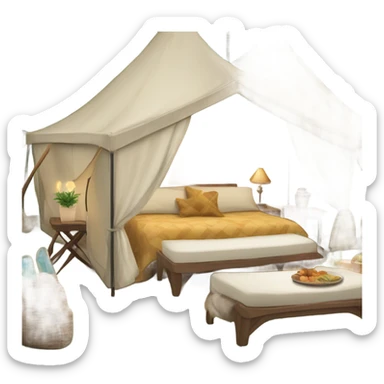 Fancy Glamping  sticker