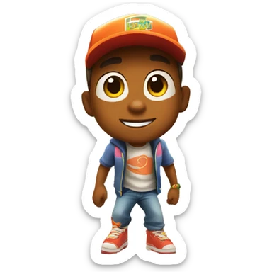 SUBWAY SURFERS sticker