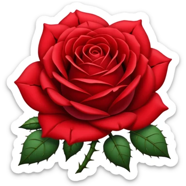 zehirli gül sticker