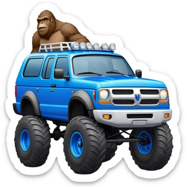 Bigfoot - Bigfoot 4x4 (Model Year: 2022) (Iconic colour: Blue) sticker