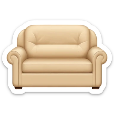 sofa for 1 person sticker