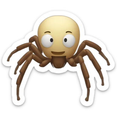 Araignée mignonne sticker