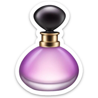 Perfume bottle with cat eye  sticker