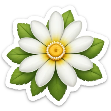 Flor margarita sticker
