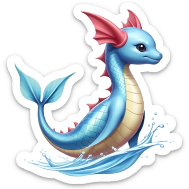 Lapras-Vaporeon-Milotic-hybrid sticker