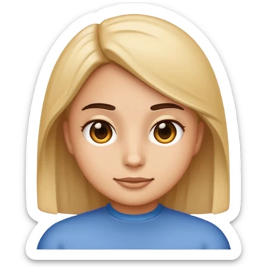 un émojis pour montrer qu'on dois ce redresser sticker