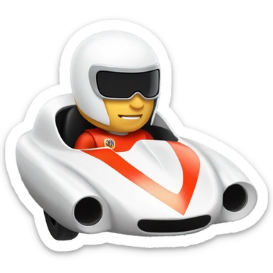 Speed Racer Mach 5 sticker