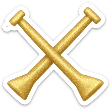 Sagittarius glittery sticker