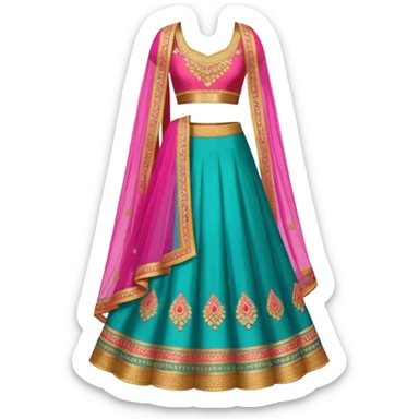 Lehenga sticker