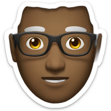 Techno music sticker