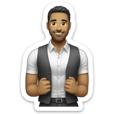 a guy like me who is passionate about computer and business sticker