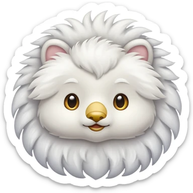 🪽 create a emoji similar to this but opposite side sticker