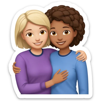 loving lesbians sticker