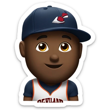 Cleveland guardians fan  sticker