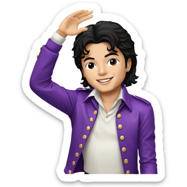 michael jackson doing the dab sticker