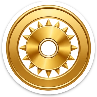 Sudarshan chakra sticker