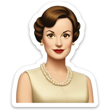 Peggy Olson from mad men sticker