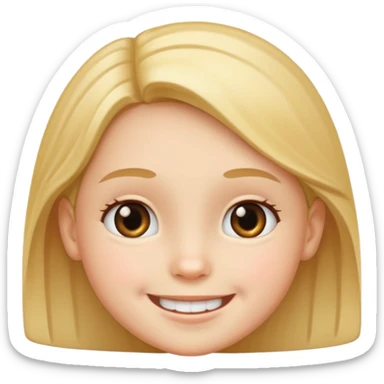 Neue Emoji Kindgerecht zum freuen sticker