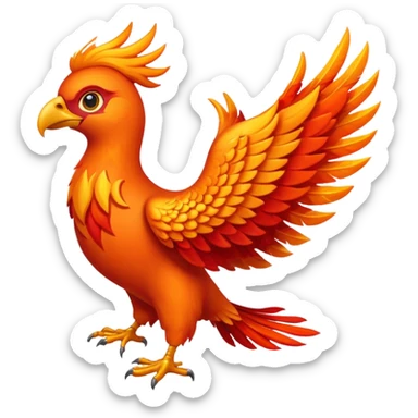 Great phoenix sticker