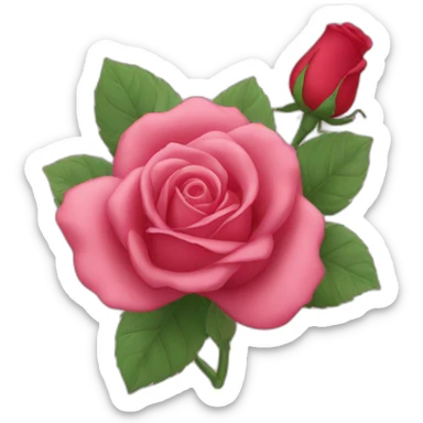 CŒUR ROSE sticker